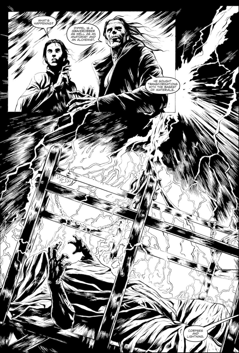 Illustration for article titled Frankenstein's Womb is the Spiritual Antithesis to From Hell